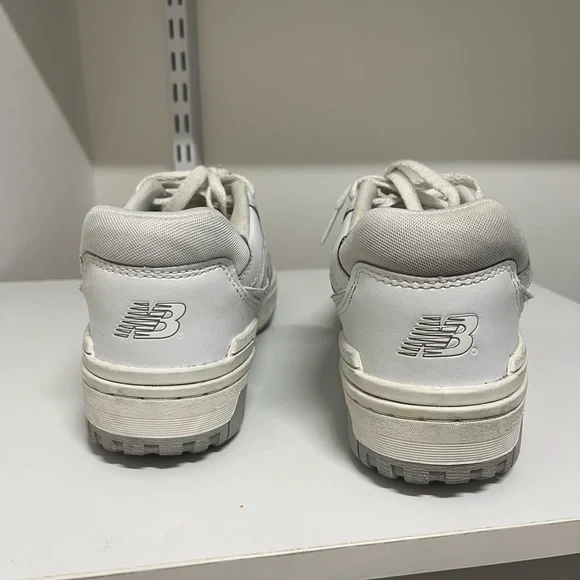 new balance 550s white grey size 6.5M/8 W - Picture 3 of 6